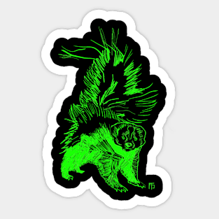 mr stink Sticker